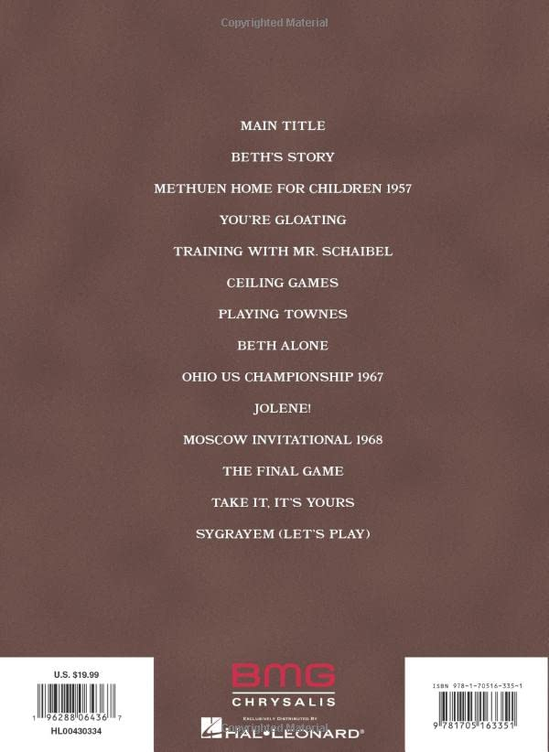 The Queen'S Gambit: Music from the Netflix Limited Series Arranged for Piano Solo image number 5