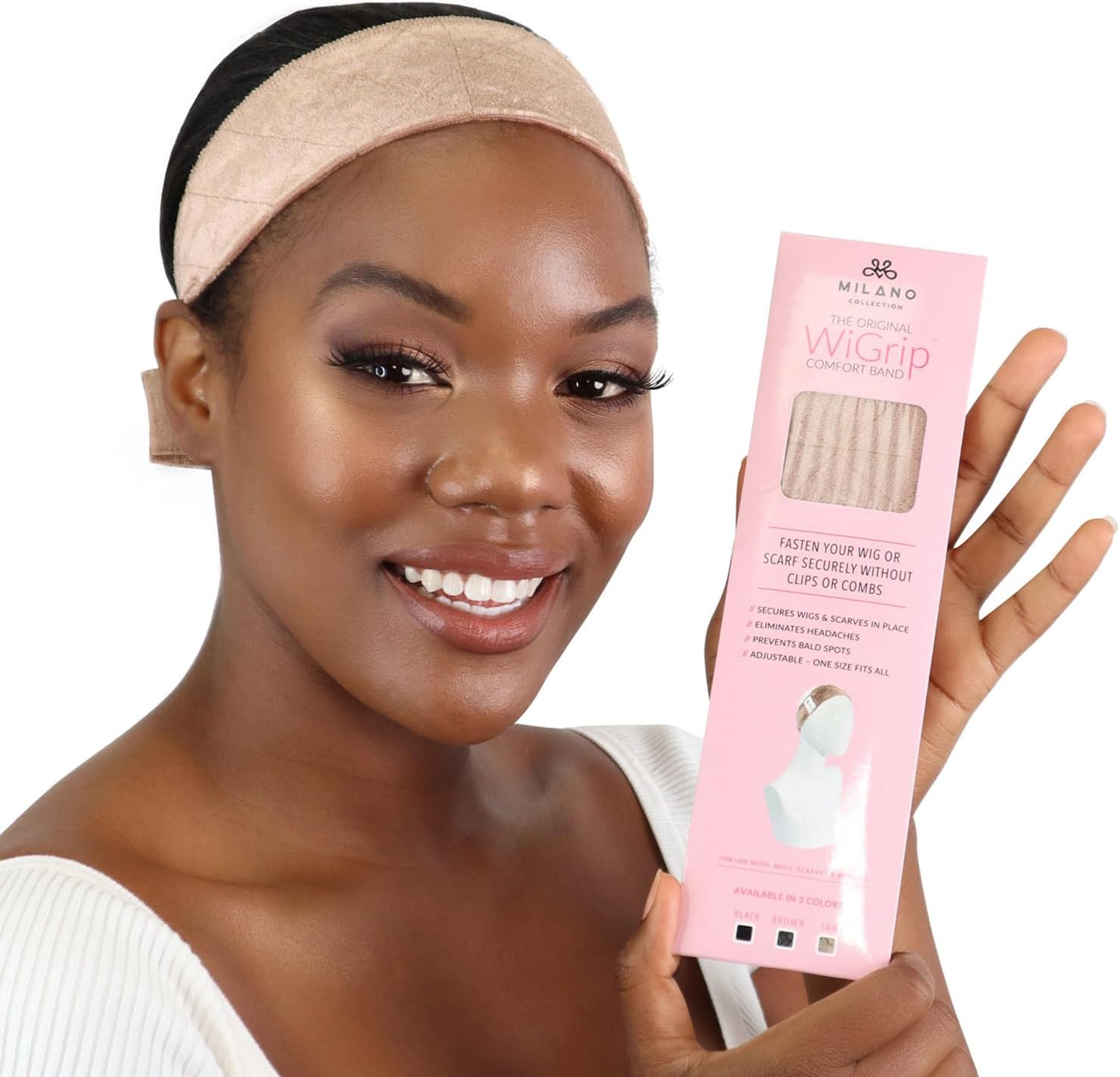 MILANO COLLECTION Wi-Grip Extra Hold Wig Comfort Band image number 2