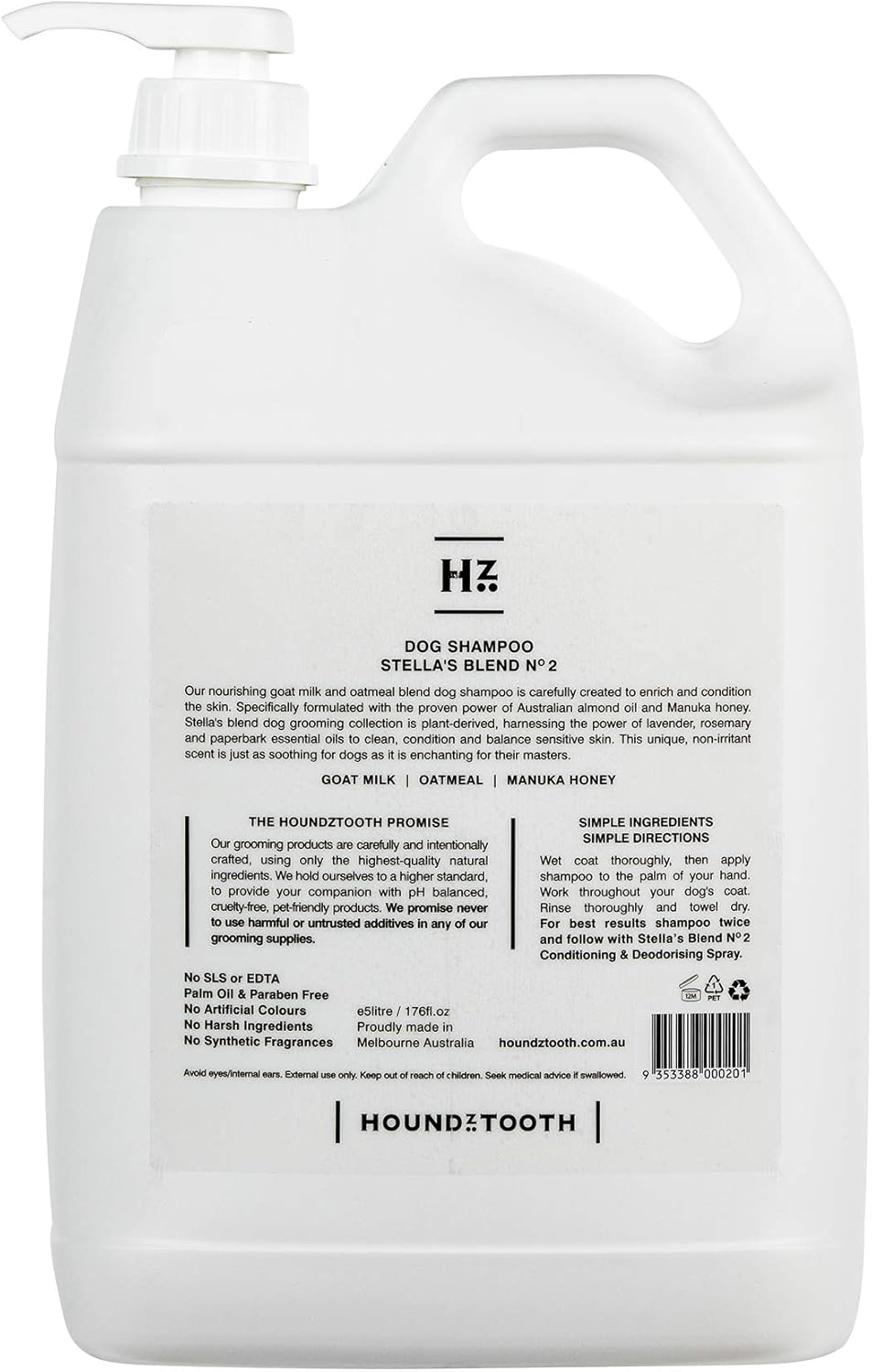 Houndztooth Stella&rsquo;S Blendno.2 Goat Milk Dog Shampoo image number 1