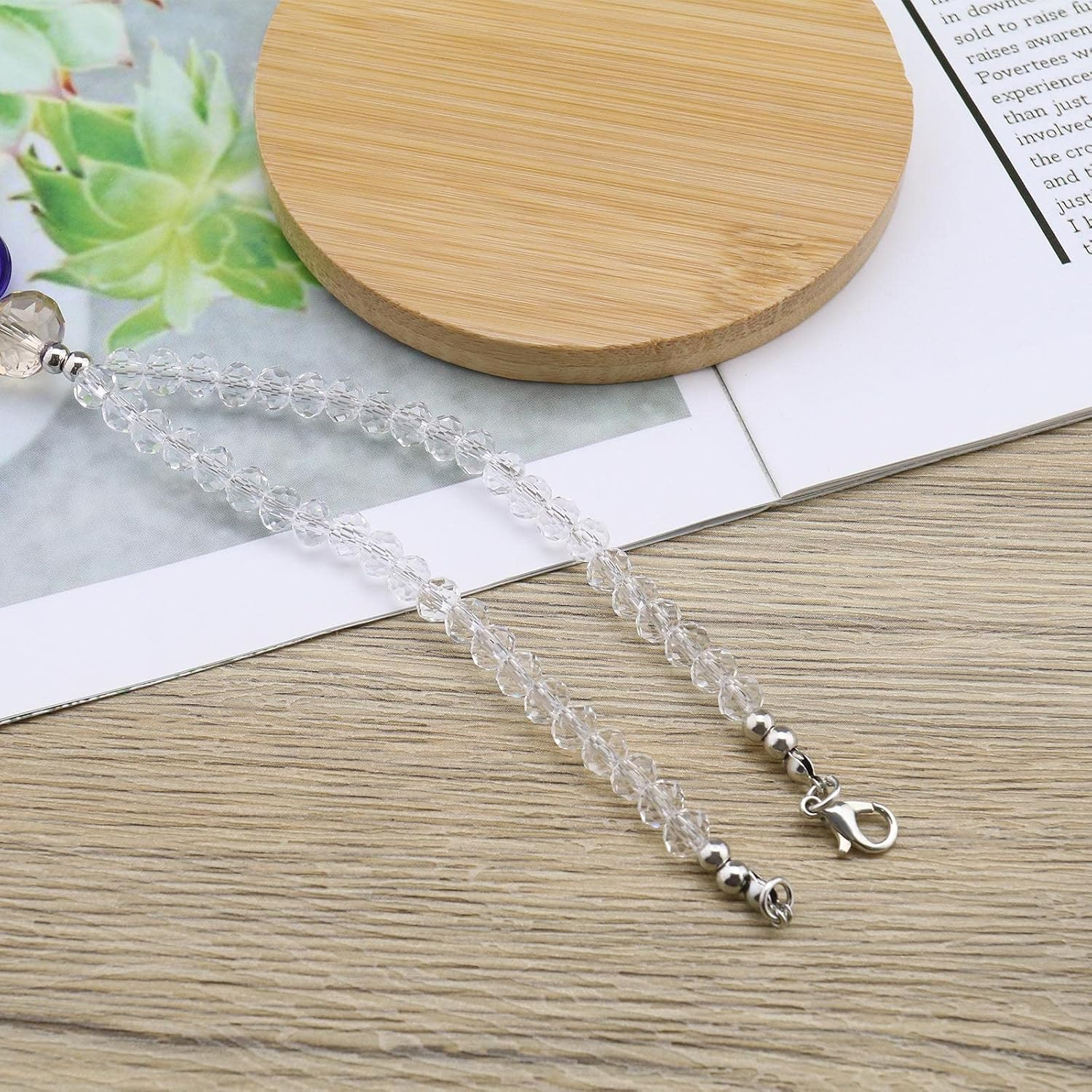 Emsea Evil Eye Hanging Ornament Turkish Eye Pendant Lucky Protection Charm Decoration for Rear View Mirror Balcony Office Door Window Home Decor image number 3