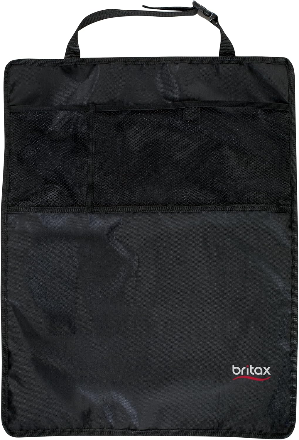 Britax Kick Mat Seat Protector, 2 Pack, Full Coverage Water Resistant Back with Mesh Organiser Pockets, (39569)