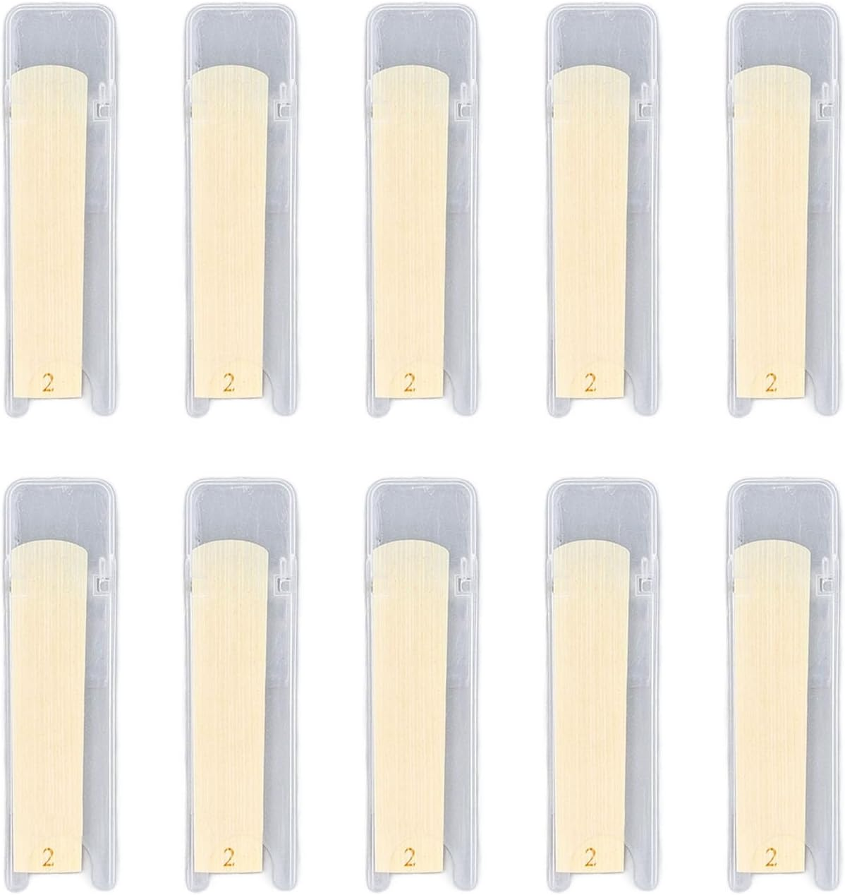 Tenor Soprano Saxophone Reeds, Easy of Play Saxophone Reeds for Beginner Professional (Strength 2.0) image number 3