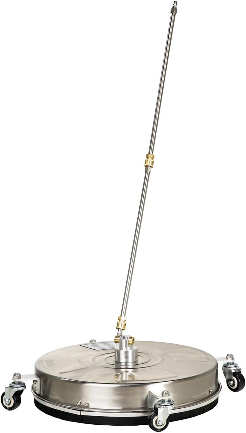 TMP 18" Inch High Pressure Washer Surface Cleaner Disc for Concrete Driveway Stainless Steel image number 1
