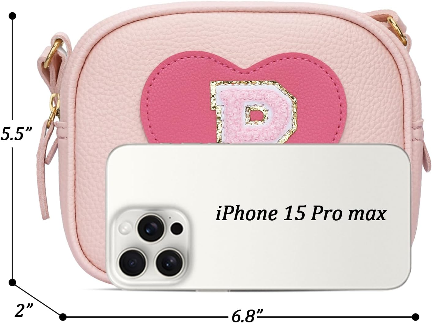 KKXIU Kids Purse Toddler Gifts for Girls and Women Vegan Leather Crossbody Bag with Tassel image number 4