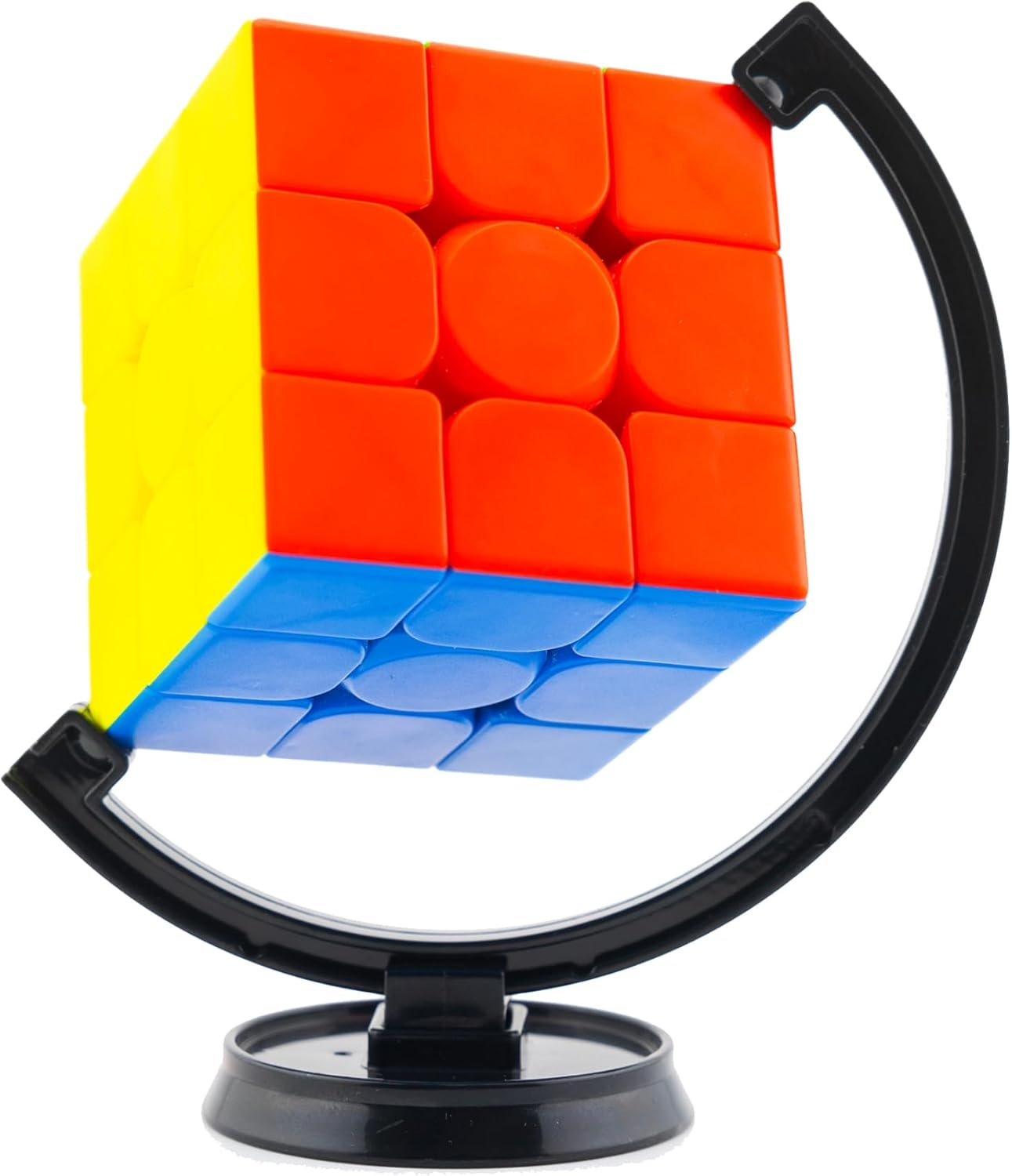Iyallow Maru Globe Cube Stand (Black)