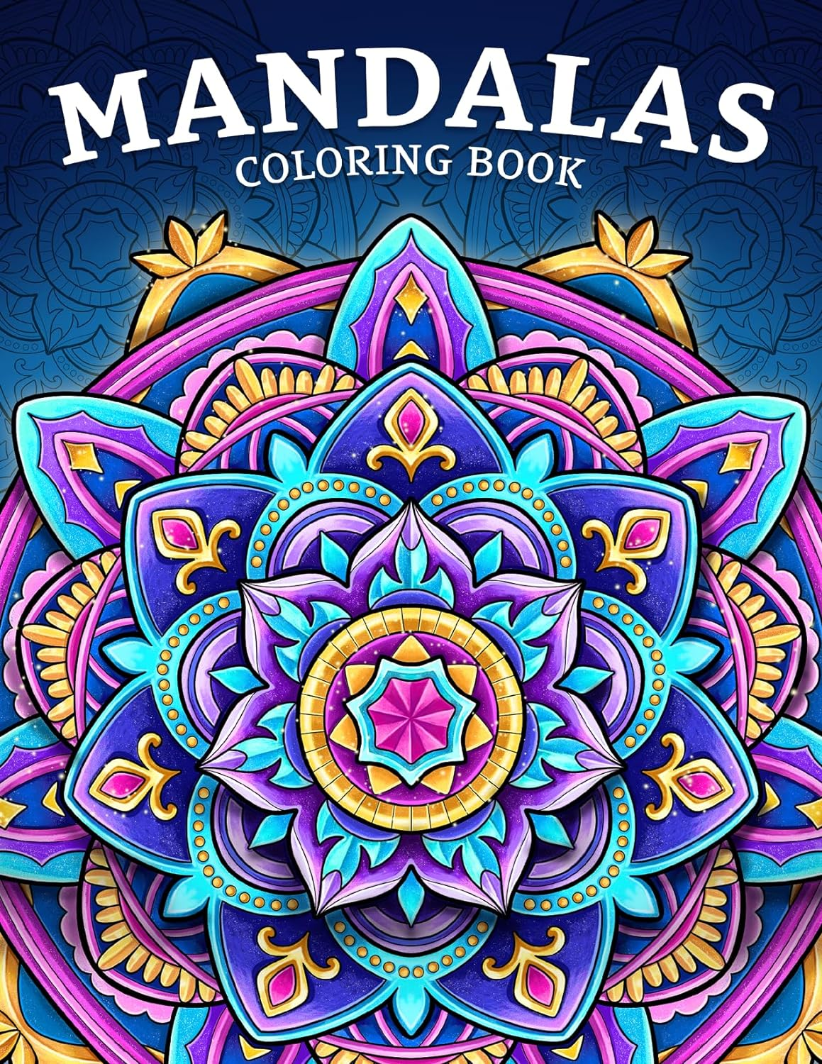 Mandala Coloring Book: for Adults with Beautiful Patterns for Fun and Relaxation image number 1