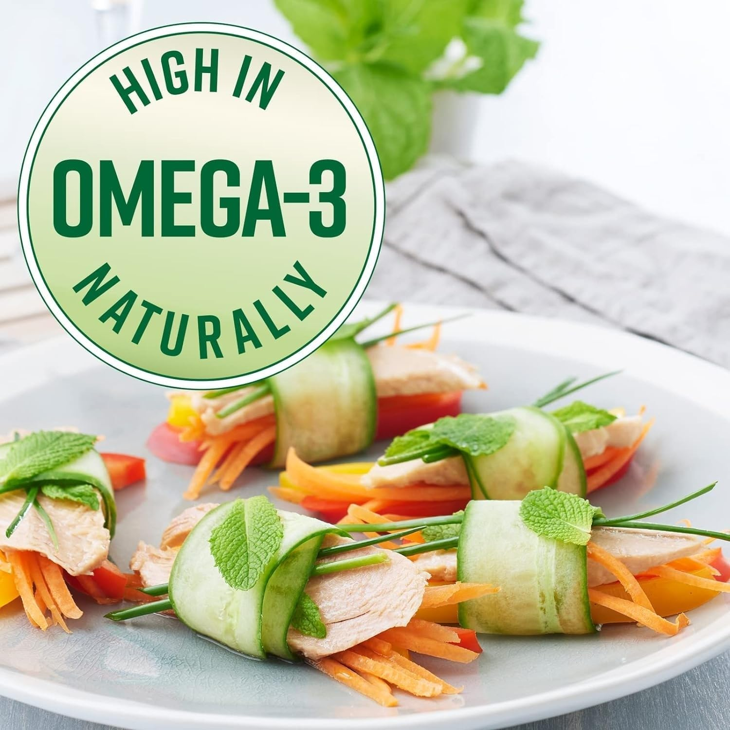 John West Yellowfin Tuna Slices in Springwater, 125 G X Pack of 12 image number 3