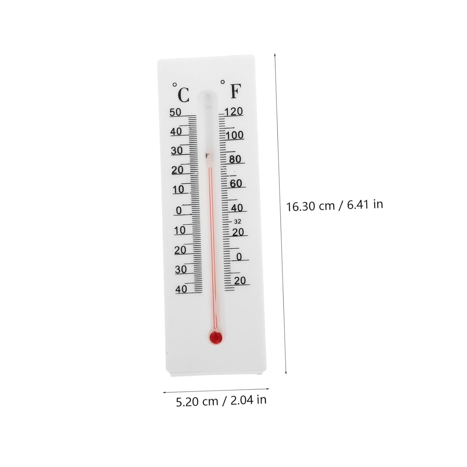 Gatuida 2Pcs Office Key Hider Outdoor Thermometer Outdoor Key Hider Thermometer White image number 2