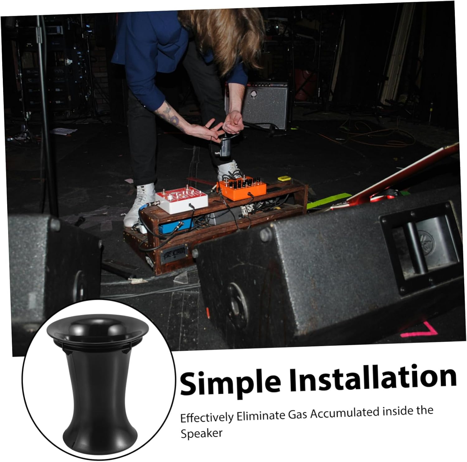 Homoyoyo Speaker Guide Tube Reflex Port Tube Air Vent Bass Speaker Port DIY Subwoofer Part image number 2