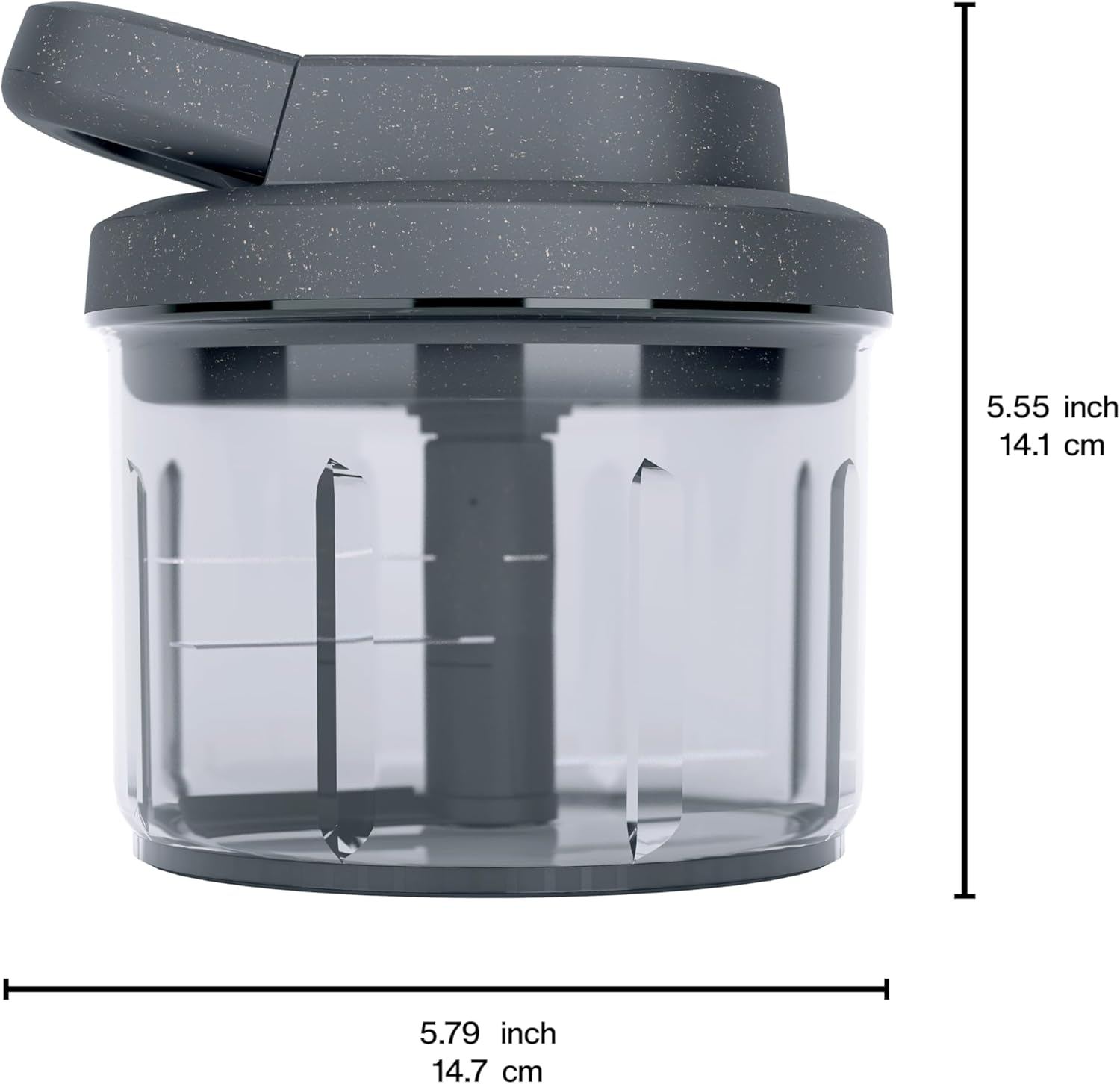 Zyliss Easy Pull Food Processor Grey image number 2