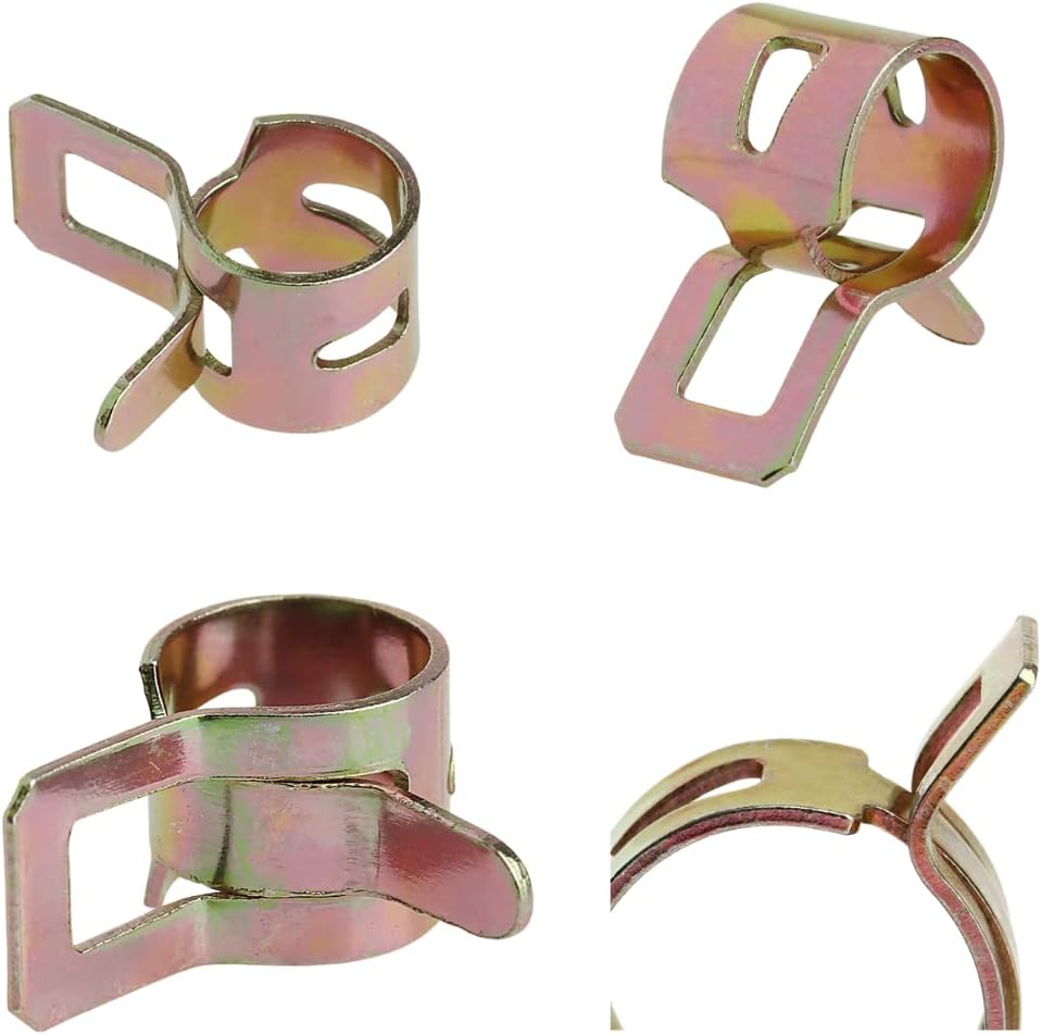 Generic Spring Clamp (10 X 5Mm) - Air Hose Tube, Water Pipe, Fuel Pipe, Silicone Vacuum Hose image number 1