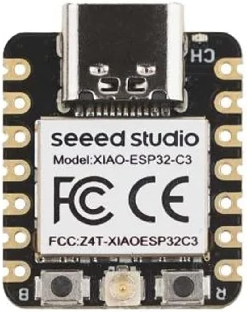 Seeed Studio XIAO ESP32C3 - Tiny MCU Board with Wi-Fi and BLE for Iot Controlling Scenarios. Microcontroller with Battery Charge, Power Efficient, and Rich Interface for Tiny Machine Learning. &hellip; image number 2