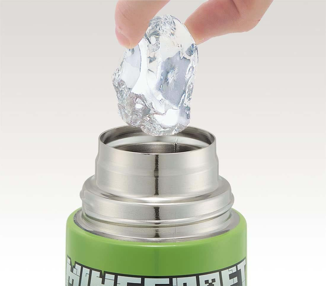 Skater SDC6N-A Minecraft Minecraft Water Bottle, 16.9 Fl Oz (580 Ml), Direct Drinking, Stainless Steel, Sports Bottle image number 3