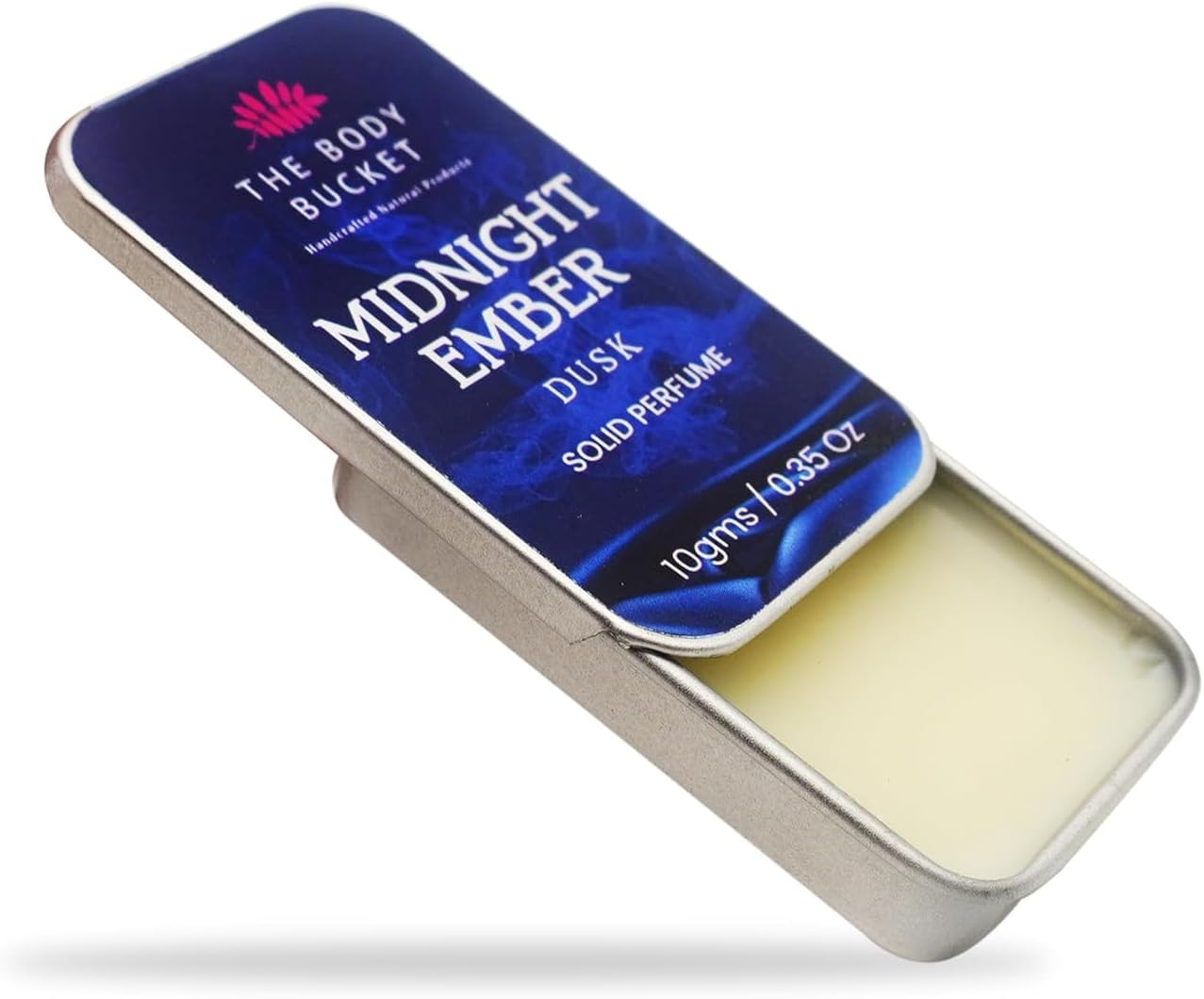 MANTRAMART Midnight Ember Solid Perfume Balm 10G | Alcohol-Free Fragrance | Compact & Easy Application | Handcrafted Scent | Unisex image number 1