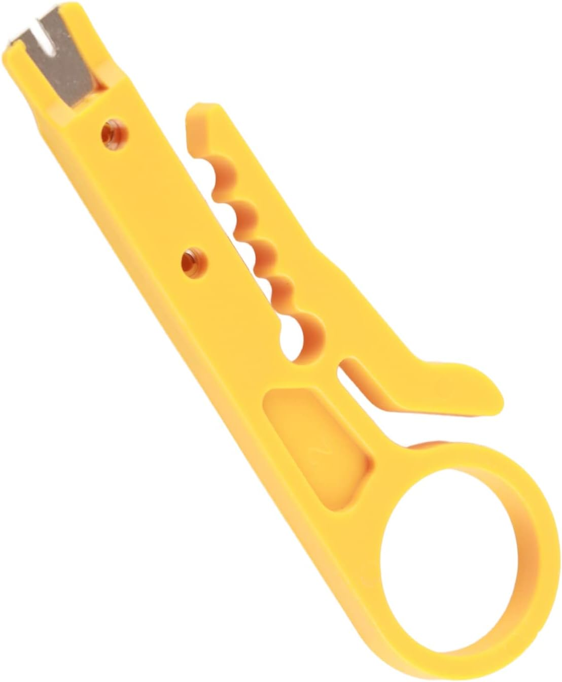 Mini Wire Stripper, Safe 5 Pcs Network Wire Stripper Punch down Cutter for Network Wire Cable for PTFE Tubes for 3D Printers for CAT5 Cat5E CAT6 Data Cables image number 4