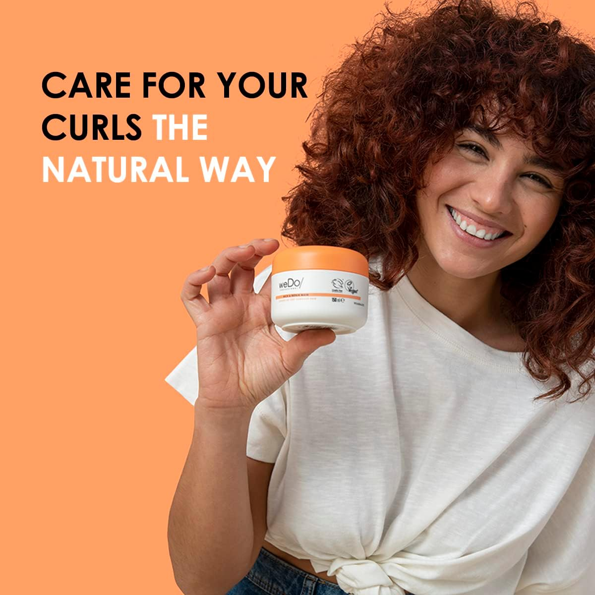 Wedo Professional Rich and Repair Natural Vegan Hair Mask for Damaged Hair 75 Ml image number 4