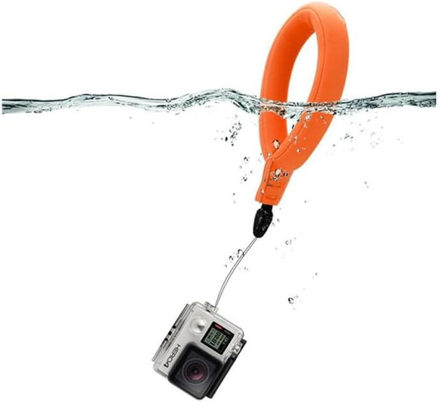 Aoozleny Buoyancy Camera Wrist Strap Swim Dive Float Anti-Sinking Waterproof Camera Float for Underwater Galaxy S20 Series/Nikon Z50 Z6 Z5 D6/Canon EOS R5 R6 M200/Panasonic LUMIX S1/Sony/Pentax image number 2