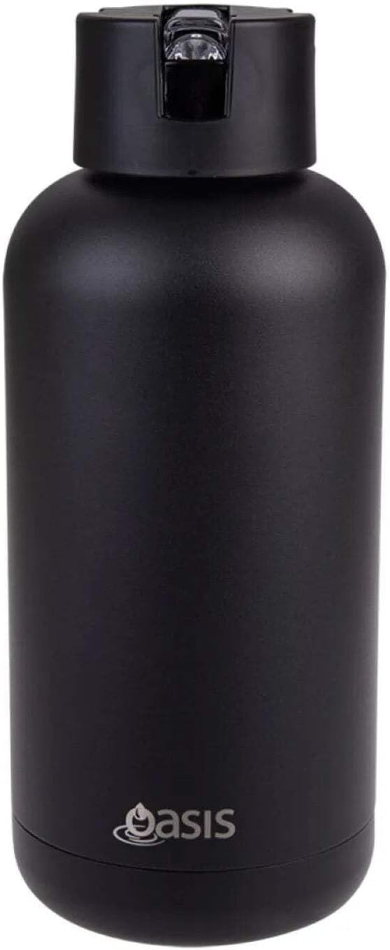 Oasis Moda Drink Water Bottle 1.5L Black Black image number 3