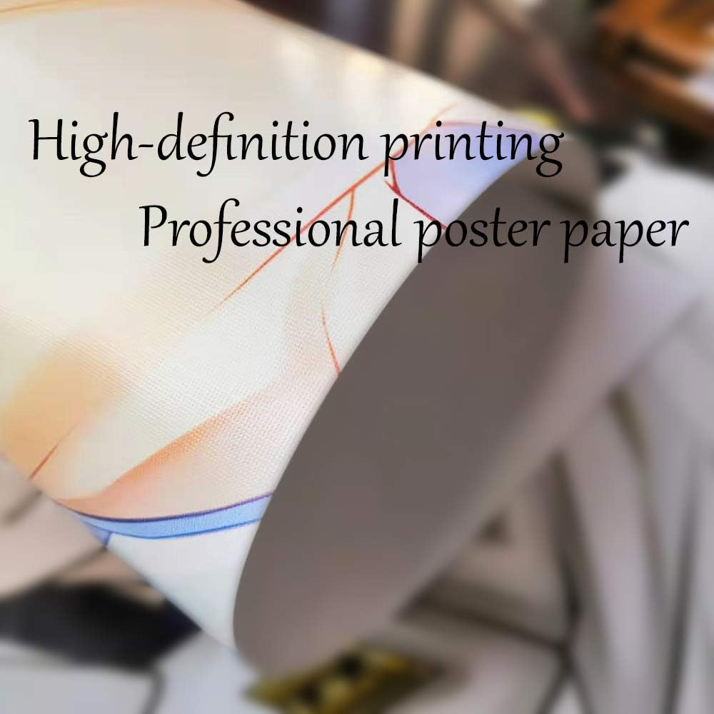 HXH Posters Japanese Anime Manga Hunter GON Freecss X Hunter Poster for Boy Bedroom Living Room Wall Collage Kit Pictures Art Print for Home Wall Decor,11.5X16.5 Inches,Set of 8 Pcs