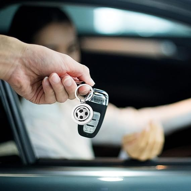 Soccer Bracelet and Ball Key Chains, Football Jewelry, Adjustable Unisex Paracord Bracelets - Soccer Gifts image number 4