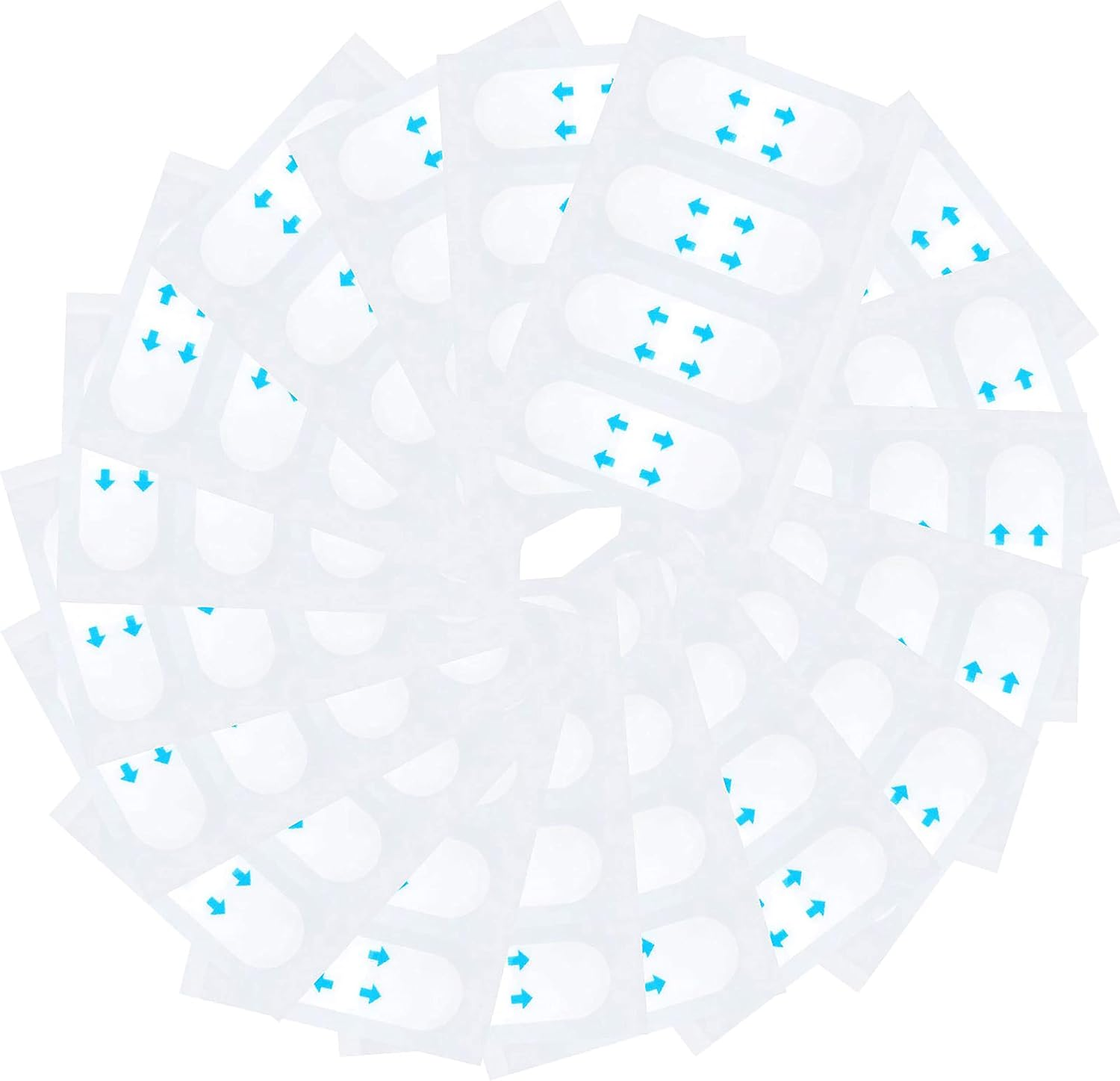 200 Pieces Face Lifting Sticker Face Lift Tape Invisible Thin Face Stickers V-Shape Face Lift Tape Make-Up Face Lift Tools for Face image number 2