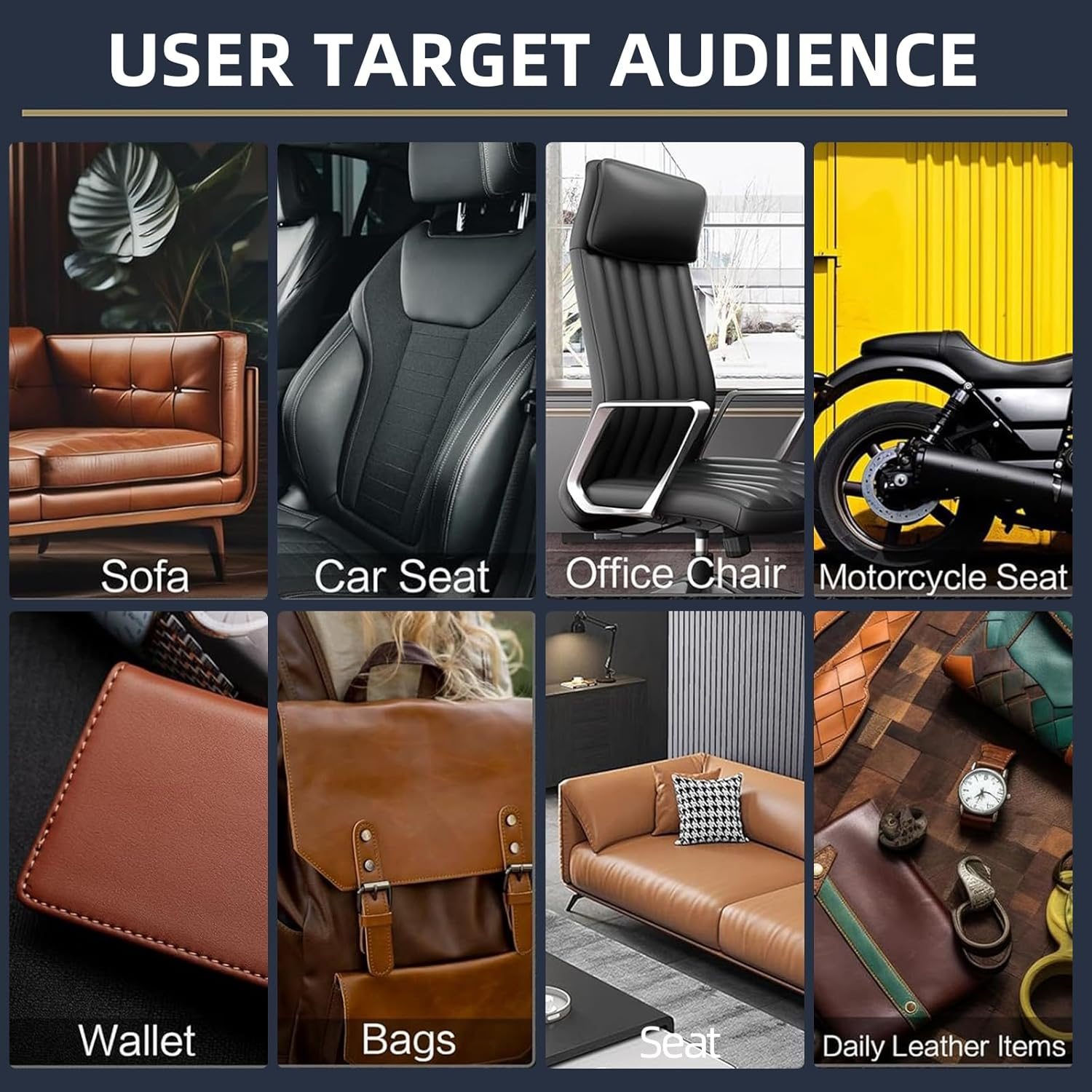 TOJUNE Leather Repair Patch for PU Couches 40 X 150 Cm, Self Adhesive Kit, Waterproof for Sofas, Couch Furniture, Kitchen Cabinets, Car Seats Reupholster (Black) image number 5