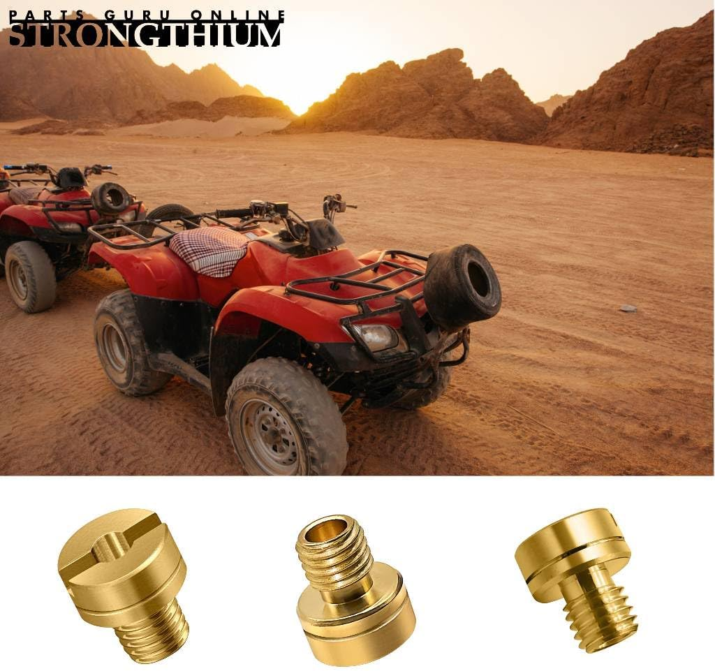 Strongthium Main Jet Kit for Mikuni HS HSR RS TM VM VM22 VM24 VM26 Carburetors Large round N100.604#90 ~ #130 image number 1