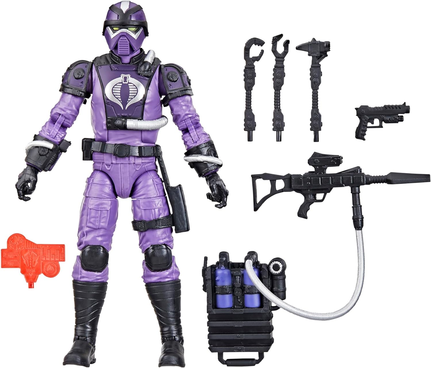 G.I. Joe Classified Series #117, Techno-Viper, Collectible 6 Inch Action Figure with 8 Accessories image number 3