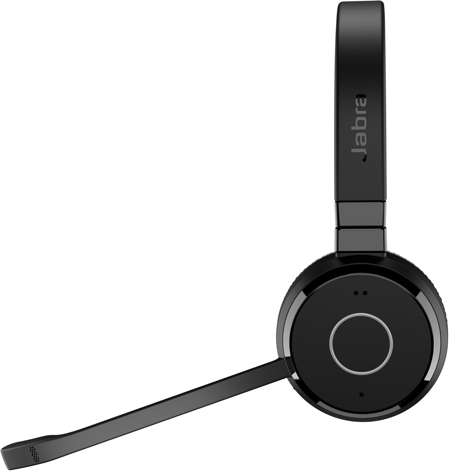 Jabra Evolve 65 TE Wireless Stereo Headset UC Cert Passive Noise Cancelling USB a Booster on Ear Bluetooth Headphones with Noise Canc Boom Mic Clear Voice Calls Lightweight Outstanding Audio image number 2