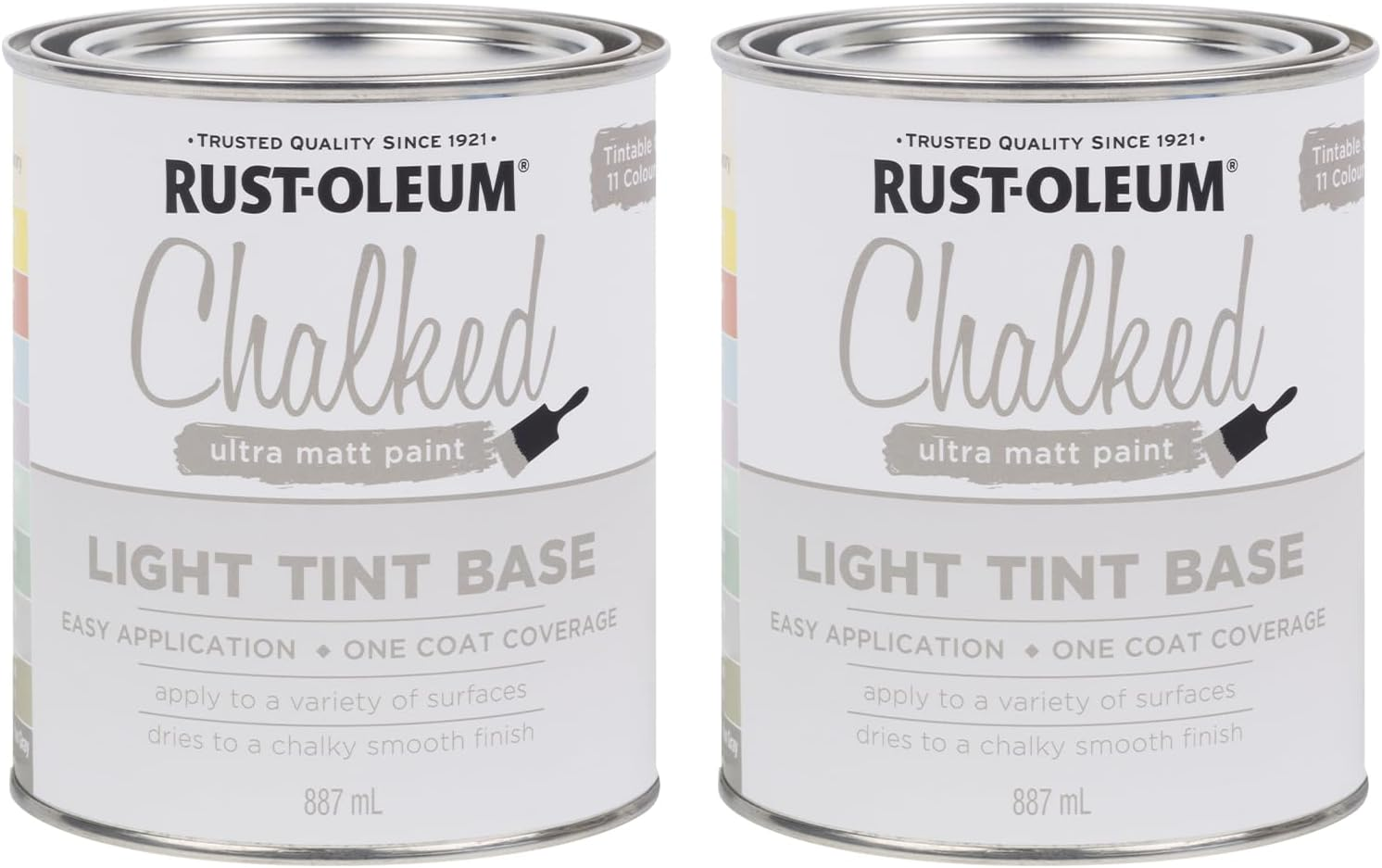 Rust-Oleum Chalked Top Coat, Matte Clear, 887 Ml image number 7