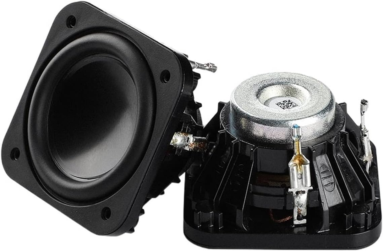 TGMGADANTV 2Pcs 2 Inch Portable Audio Full Range Speaker 4 Ohm 10W Sound Speaker Home Theater Loudspeaker Aluminum Bookshelf Speaker image number 3