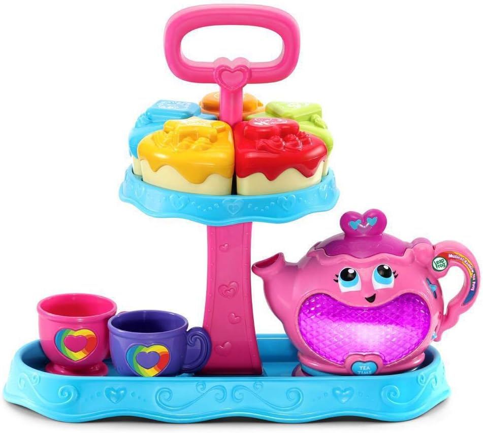 Leapfrog Musical Rainbow Tea Party - Role Play Toy, Tea Party Set - 603203 - Multicoloured image number 3