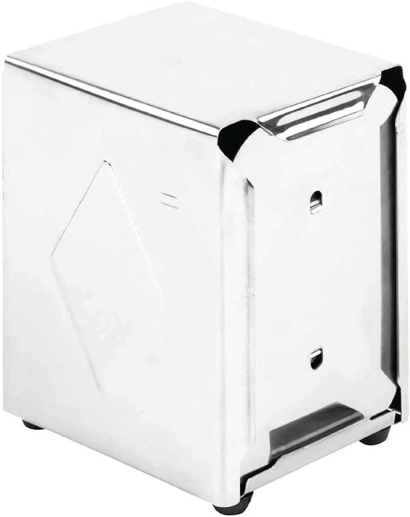 Olympia Napkin Dispenser, 100 Mm X 120 Mm X 140 Mm Size, Silver image number 6