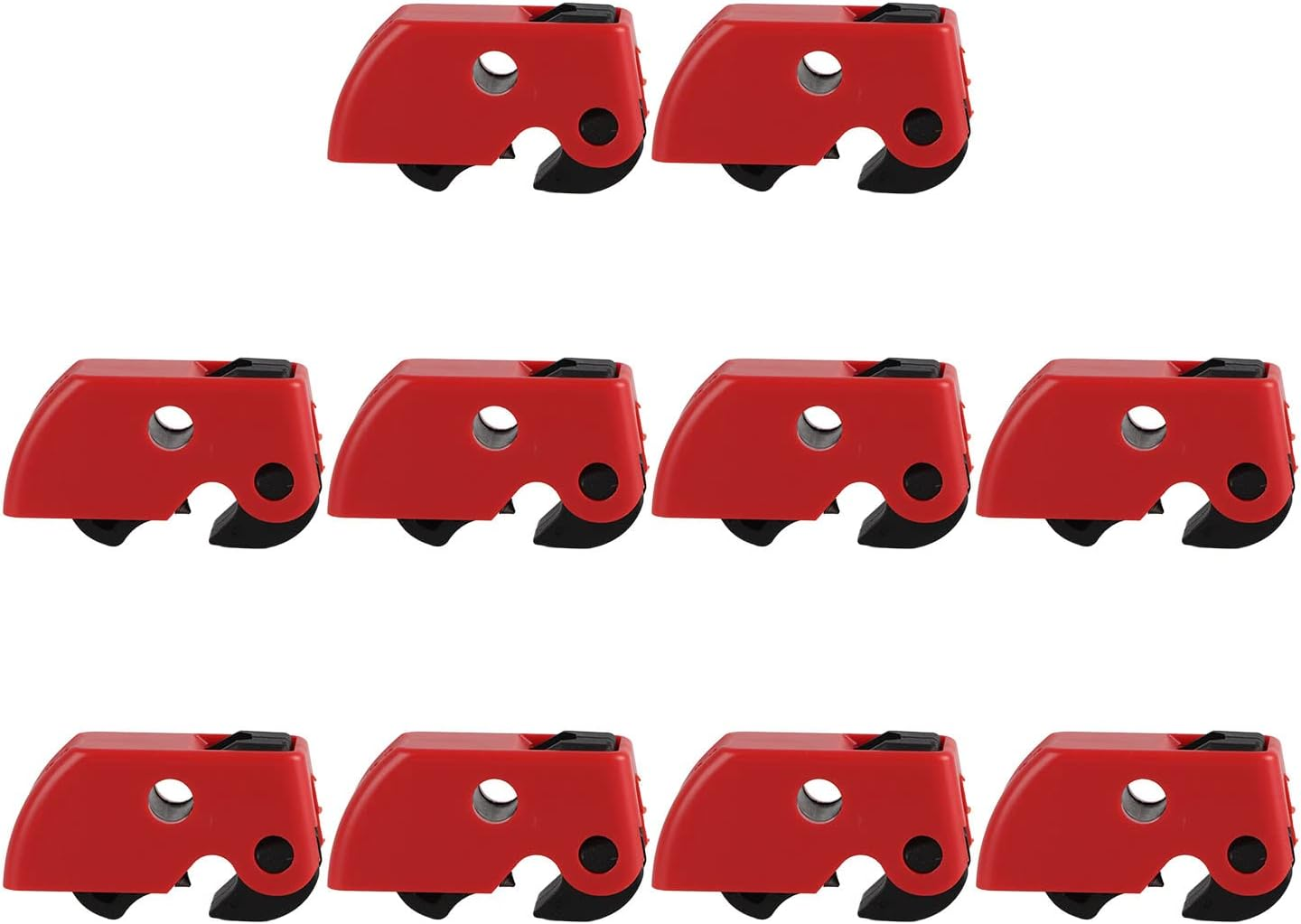 Circuit Breaker Lockout, Circuit Breaker Lockout Device Self Tightening Screw Durable 10Pcs for Industrial Use image number 6