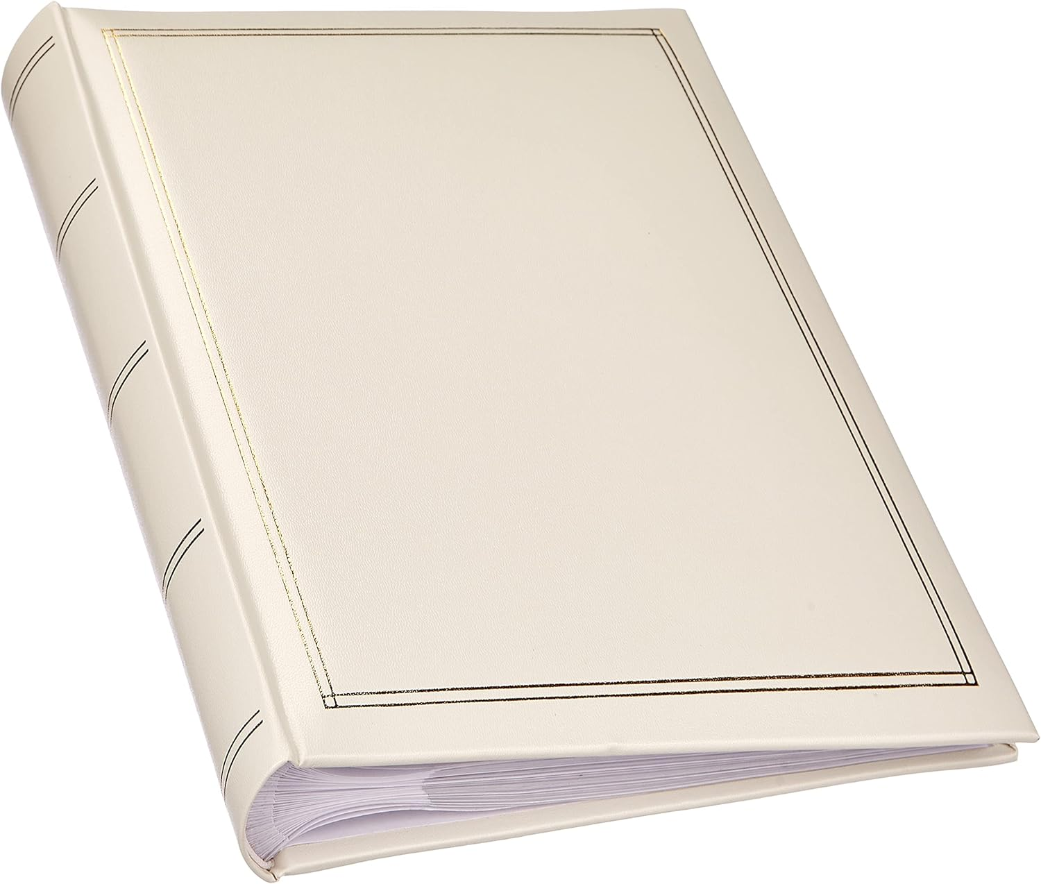 Walther Design Photo Album Red 200 Photos 10 X 15 Cm Memo Album Imitation Leather with Embossing, Monza ME-138-R image number 6