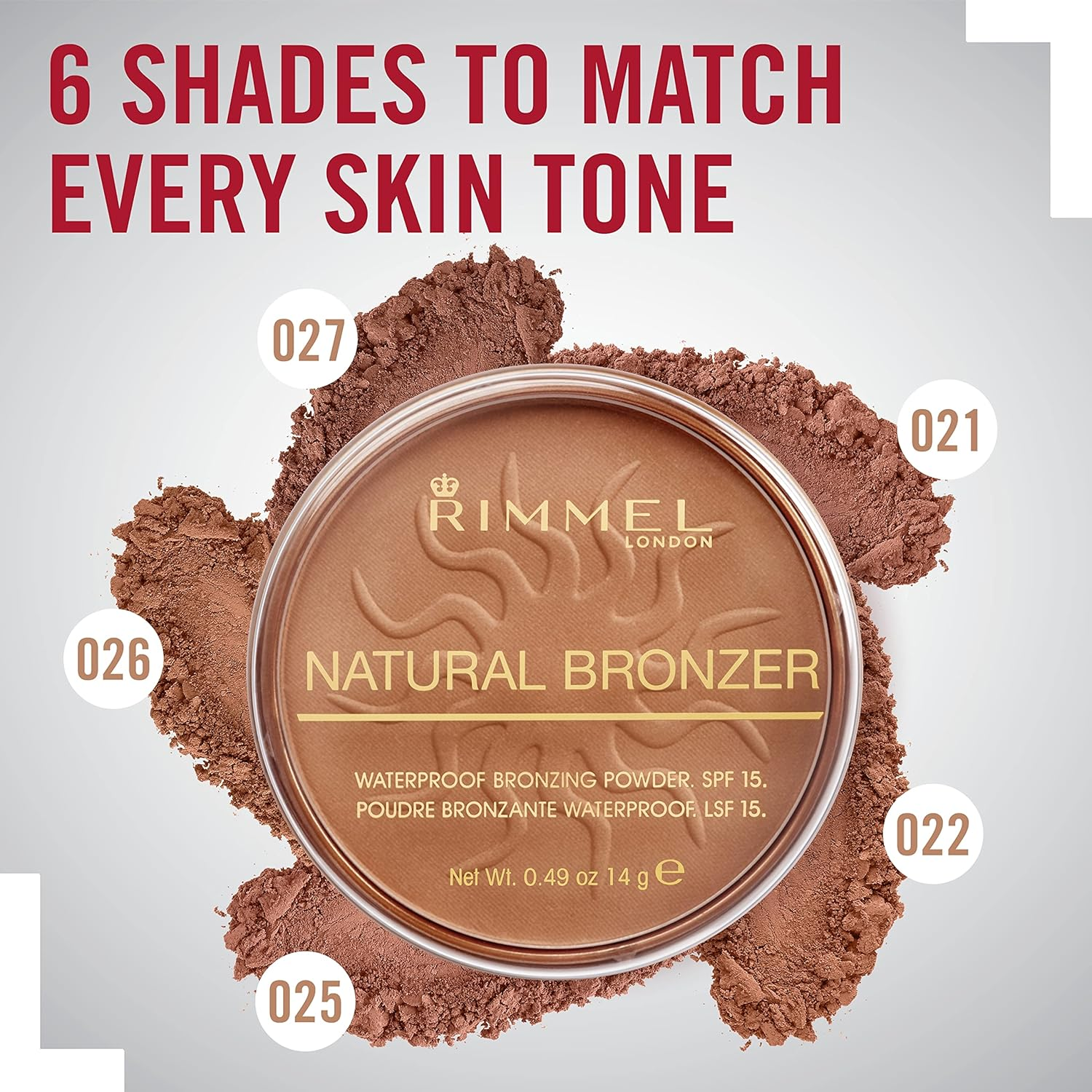Rimmel Powder Natural Bronzer, Sun Bronze (34788724022) image number 3