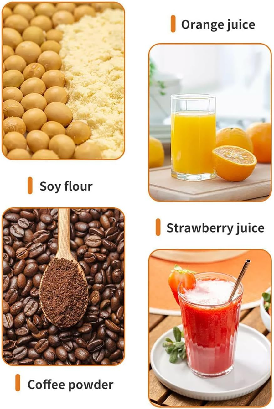 Blender Grinder with 2.5L Jug, Multi Speed Smoothie Blender, Mixer & Food Processor, Spice Grinder, Smoothie Maker with 6 Stainless Steel Blades, Heat Protection, Bpa-Free, 5000W image number 3