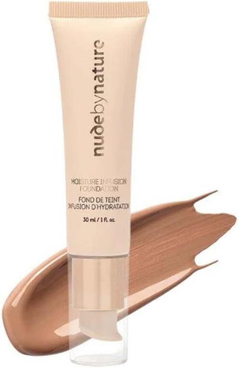 Nude by Nature Moisture Infusion Foundation 30Ml N4 Silky Beige image number 5
