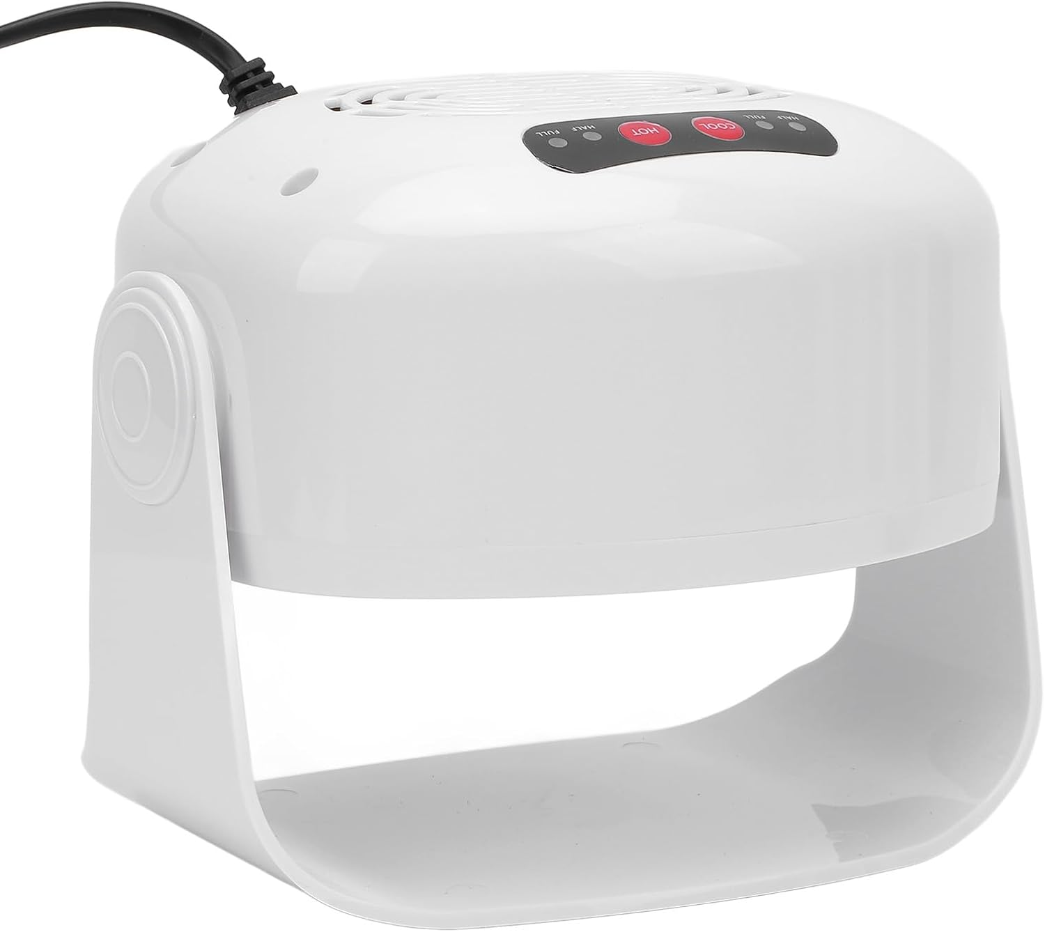 Air Nail Dryer Nail Drying Fan with Hot Cool Wind Professional Air Nail Dryer Air Nail Fan Hair Dryer Portable for Normal Nail Polish Salon image number 3