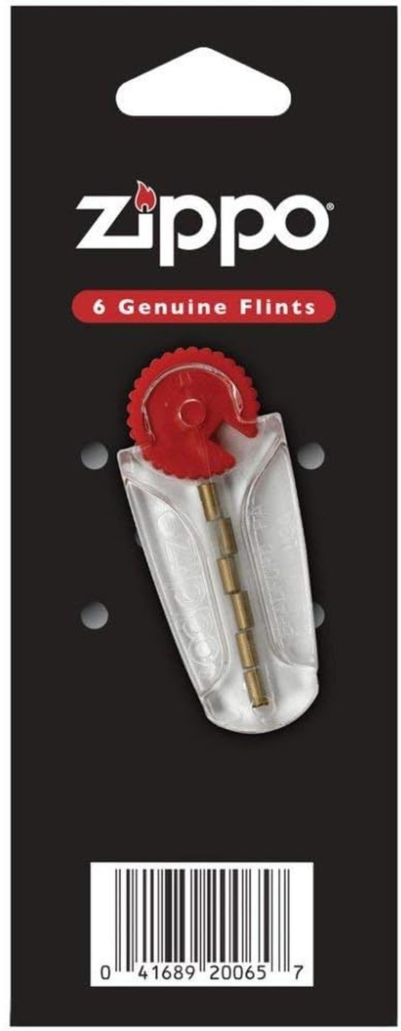 Zippo Genuine Flints for Windproof Lighters - Replacement Flint - Fire Starter - Lighter Accessories - Pack of 6