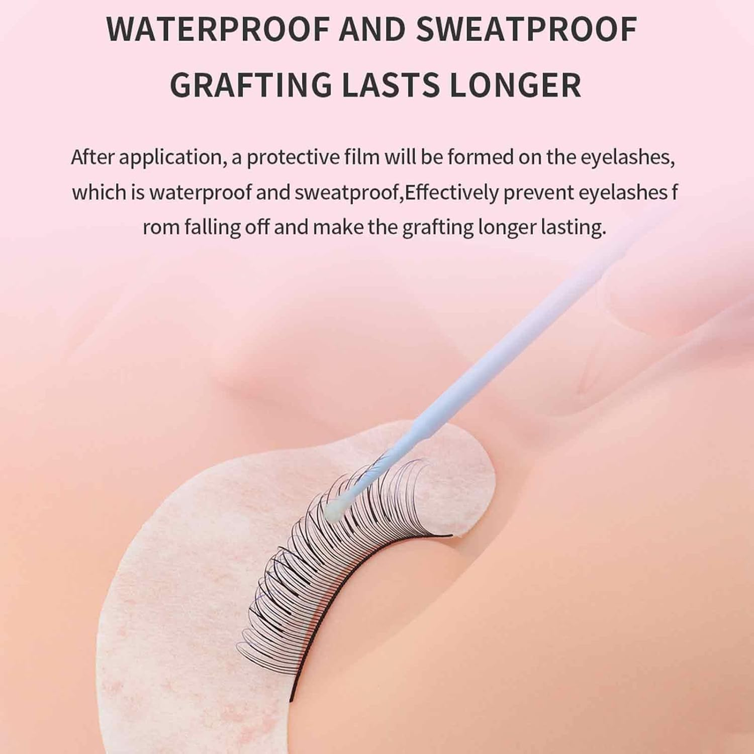 Lash Bonder for Eyelash Extensions,Super Bonder for Lash Extension Glue | Glue Accelerator for Better Bond, Lash Seal Lock Glue Fume Reduce Irritation, Proof Water Oil for Longer - 10Ml image number 5