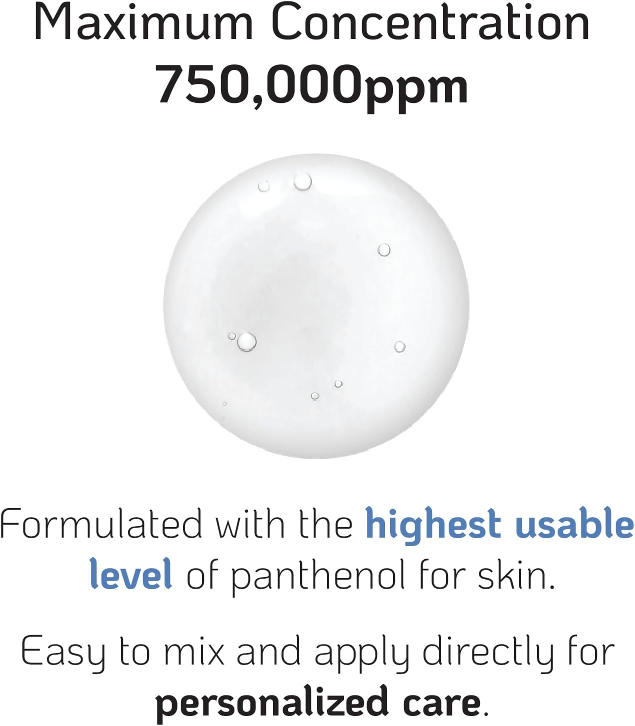 High-Potency Pure D-Panthenol for Intensive Hydration, Calming, and Skin Barrier Recovery with Only a Drop in Your Skincare and Haircare Routine 30Ml 1Fl Oz image number 5