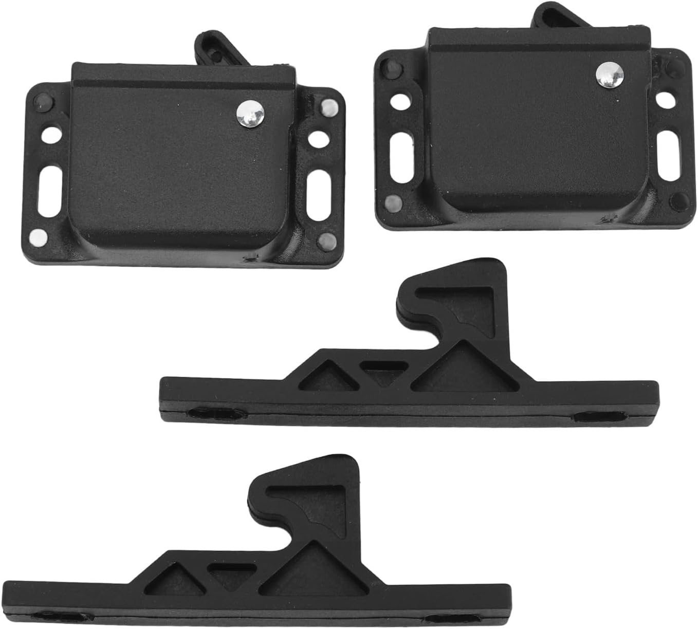 8 Sets RV Cabinet Latch, RV Drawer Latches and Catches, Replacements Push Catch Latch with Mounting Hardware for Motor Home Cargo Trailer image number 4