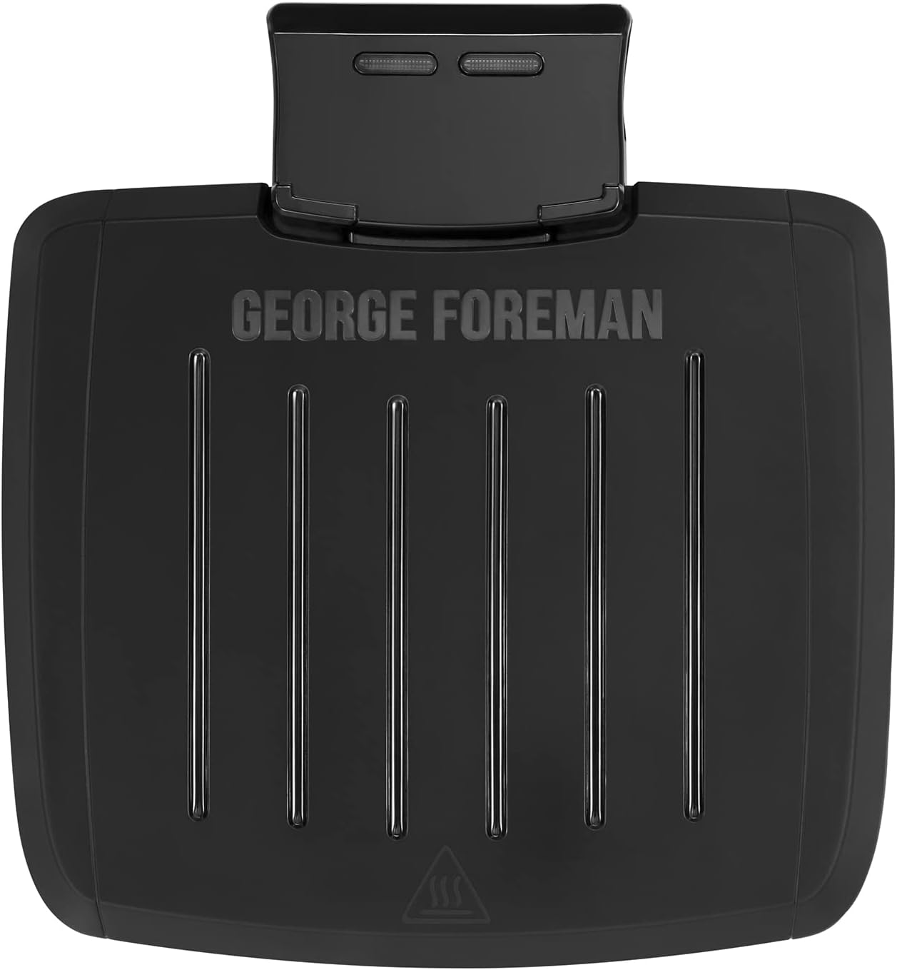 George Foreman Immersa Small Electric Grill [Removable Control Panel Allows Grill Machine to Be Fully Washable & Dishwasher Safe, Energy Saving, Healthy, Toastie, Panini, Hot Plate, BBQ] Black, 28300 image number 4