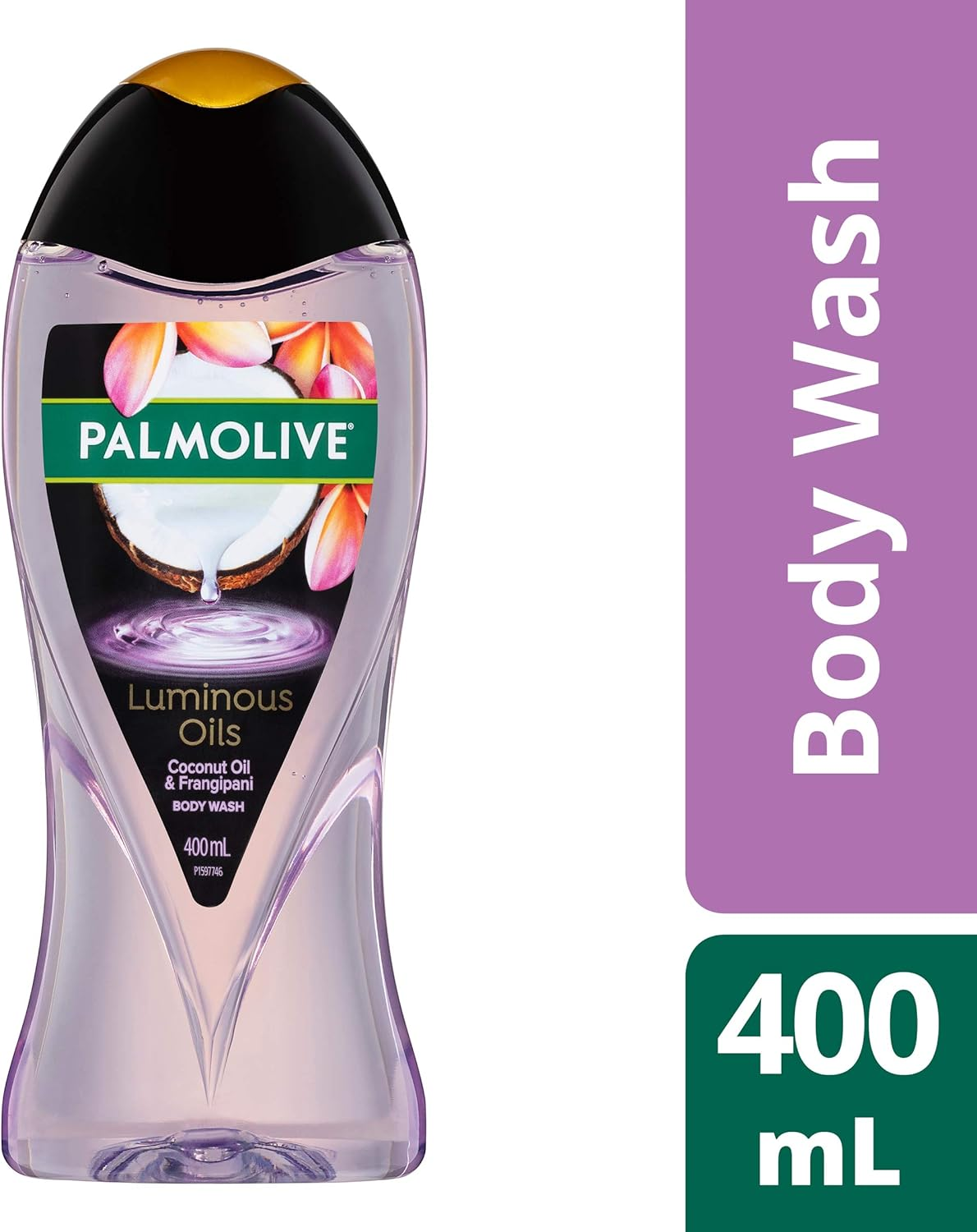 Palmolive Luminous Oils Body Wash 400Ml, Far North Queensland Frangipani & Coconut, Nourish & Glow (Pack of 2) image number 6