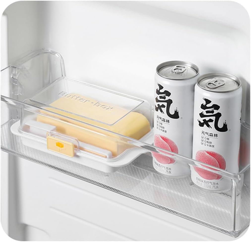 ZEBAN Airtight Flip-Top Butter Dish with Lid Holder Tray Sticks East Coast/ West Coast/ Kerrygold Butter image number 4