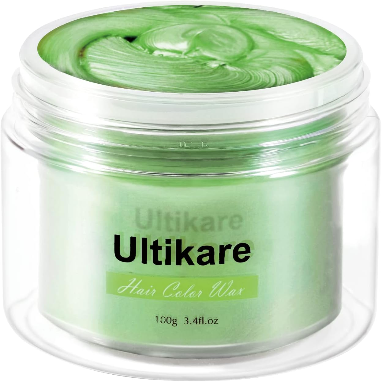 Temporary Hair Colour Cream, Ultical Hair Colour Wax Temporary Hair Wax Colour Instant DIY Cosplay for Carnival Christmas Halloween Parties for Men and Women (White)