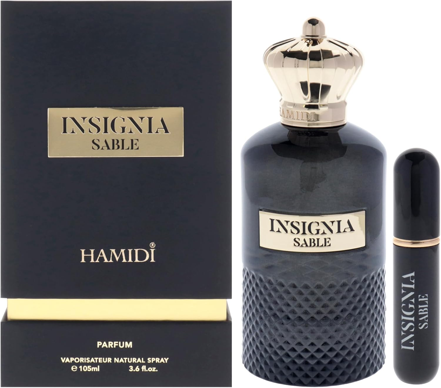 Insignia - Sable by Hamidi for Men - 3.6 Oz Parfum Spray image number 6