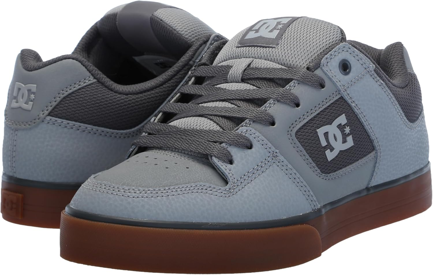 DC Men'S Pure Low Top Lace up Casual Skate Shoe Sneaker image number 4