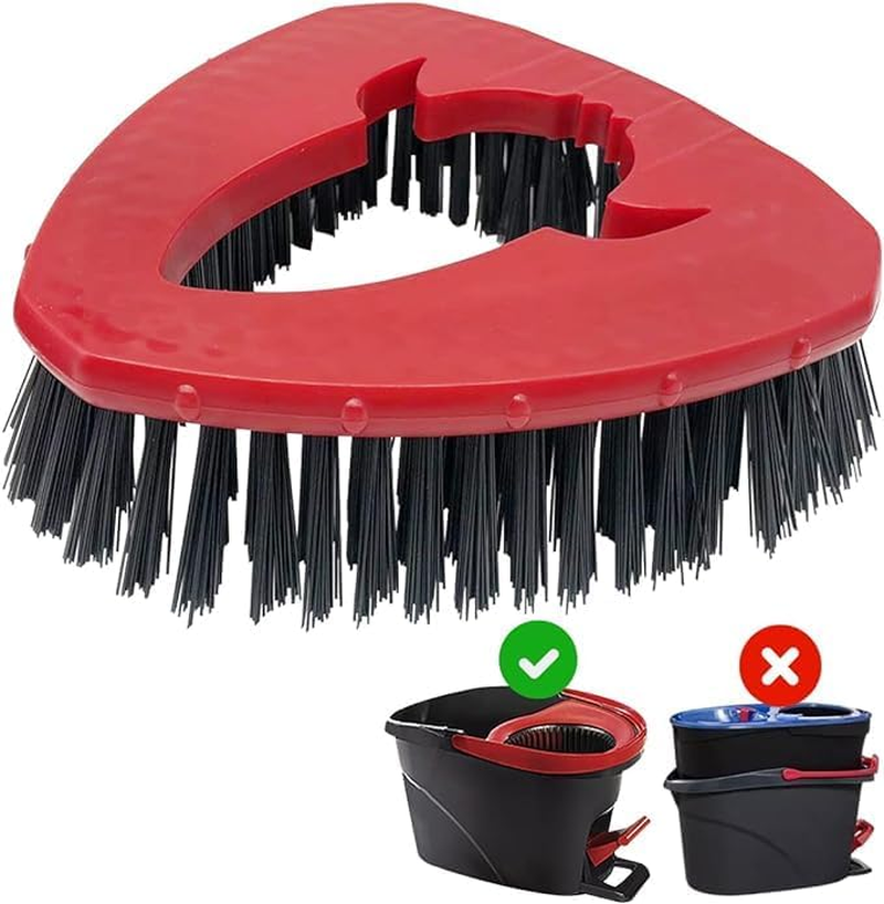 Scrubber for Vileda Turbo Easywring Floor Mop Scrubbing Brush Cleaning Brush for Bathroom and Kitchen Tiles image number 5
